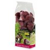 Grainless drops rote beete til gnavere - sund og velsmagende snack uden korn, pakket i en 140 g pose. Ideel til kaniner og andre mindre kæledyr, der elsker en lækker treat. | gnavernes univers