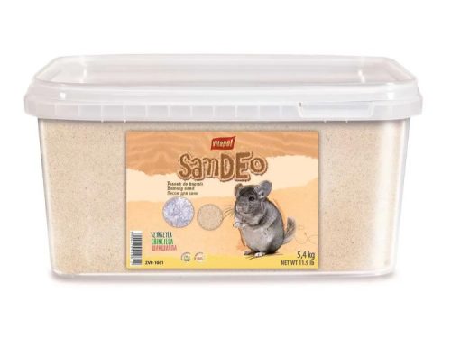 Vitapet sandeo til gnavere, 5,4 kg, ideel til badning af chinchillaer og andre små kæledyr. Holder pelsen ren og sund. | gnavernes univers