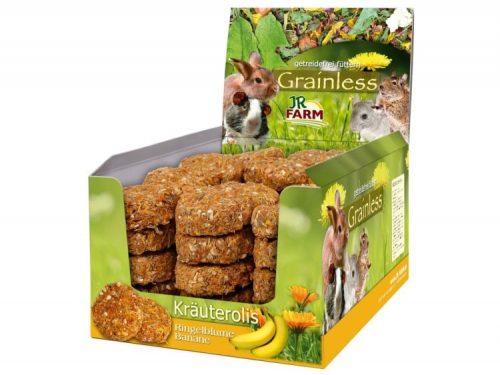 Jr11782 jr farm grainless morgenfrue og bananruller 80g 2 | gnavernes univers