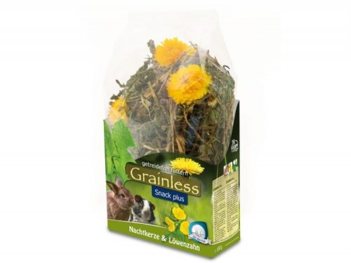 JR21565 JR Farm Grainless PLUS Kæmpenatlys & Mælkebøtte 100G