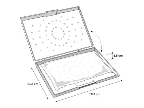 210284 - cooling bed fresk neve blue 3 | gnavernes univers