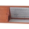 G94795 løbegård 116x63x53 cm brun | gnavernes univers
