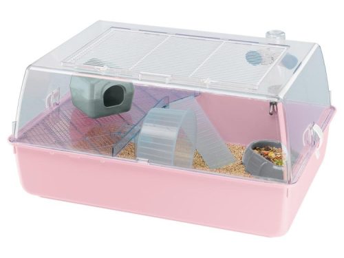 Ferplast DUNA MINI HAMSTER MIX 55x39x27CM - Lyserød