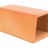 Tx61376 - tx61377 - keramik tunnel 15x7x8 cm terracotta | gnavernes univers