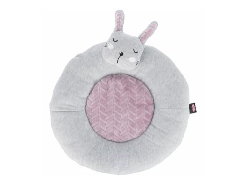 TX38252 - Junior liggemåtte kanin ø40 cm lys grå-lys lilla