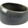 Duvo+ keramikskål ergonomisk grå 13x13x6,3cm | gnavernes univers