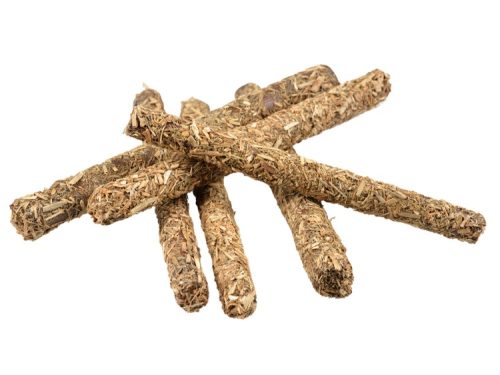 Tyggepinde Pil og Lucerne 40g åben