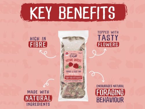Burgess excel forage & feast hay bar with rose 1 | gnavernes univers
