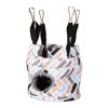 Flamingo hamster house clavio 2 holes vertical hanger 10x10x10cm | gnavernes univers