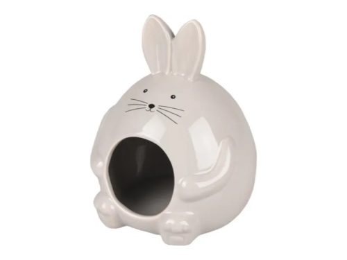 Flamingo HAMSTER HOUSE HOPPER CERAMIC GREY 11,5x11,5x14CM