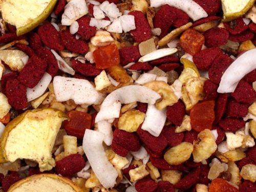 Jr farm tropisk snack 200g åben | gnavernes univers