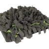 518997 - flamingo sniffing carpet amigo dark grey 30x40 cm | gnavernes univers Sofapude til gnavere i blødt, slidstærkt stof med grønne detaljer, ideel til leg og hygge for mindre kæledyr. | gnavernes univers