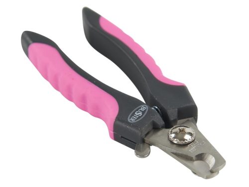 Negleklipper til små kæledyr fra Bustier, designet til effektiv og sikker klipning af negle hos gnavere og andre smådyr. Ergonomisk greb for optimal komfort under brug.
