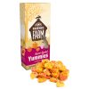 Gerri gerbil yummies fra tiny friends farm, velsmagende snacks med ost til gnavere, præsenteret i en farverig pakke med små hjerteformede godbidder. | gnavernes univers