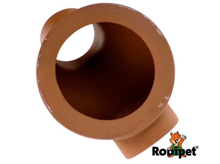25470 - rodipet® easyclean terra keramik kubel 5 | gnavernes univers Keramisk tunnel til gnavere fra rodipet, ideel til leg og gemmesteder. Giver små kæledyr mulighed for at udforske og føle sig trygge. | gnavernes univers