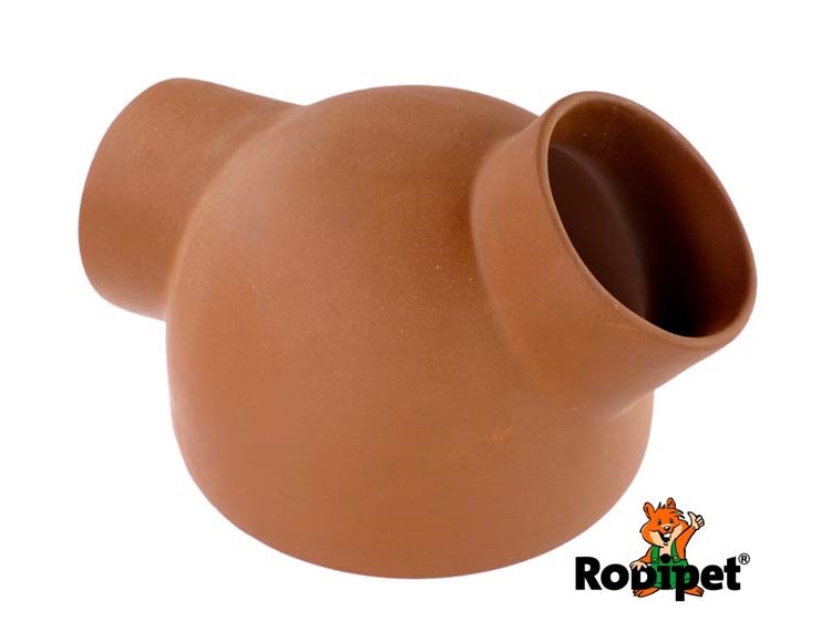 25470 - rodipet® easyclean terra keramik kubel 7 | gnavernes univers Robipet keramik husly til gnavere, ideel til lufthuller og skjul. Holdbar og sikker løsning til din smådyrs bur. | gnavernes univers