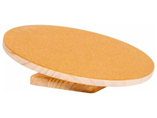 Kredsløbssliber til gnavere, ideel til leg og træning. Lavet af holdbart træ med en skridsikker overflade for optimal sikkerhed. Perfekt til hamstere og andre små kæledyr.