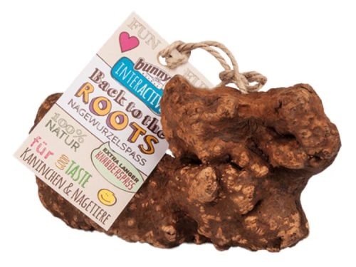 Naturlig gnaverlegetøj fra bunny, ideelt til kaniner og mindre kæledyr. Dette interaktive "back to the roots" nagetøj er 100% naturligt og fremmer sund tandpleje og leg. Perfekt til at stimulere nysgerrighed og aktivitet hos gnavere. | gnavernes univers
