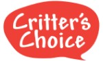 Critter's choice logo, der repræsenterer kvalitetsudstyr til gnavere og mindre kæledyr i gnavernes univers webshop. | gnavernes univers