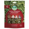 Oxbow simple rewards timothy treats til gnavere, herunder kaniner og marsvin. Sund snacks med højt fiberindhold, lavet af kvalitets timothy hø. Uden kunstige farver eller konserveringsmidler. Velegnet til at styrke båndet mellem dig og dit kæledyr. | gnavernes univers