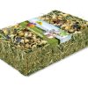 Høblok med urter til gnavere fra mærket jr farm, ideel som naturlig snack og tilskud til kost. Perfekt til kaniner, marsvin og andre mindre kæledyr. | gnavernes univers