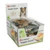 Flamingo veggie snack til hunde, vegetabilske snacks i praktisk emballage, sundt og lækkert alternativ til traditionelle hundegodbidder. | gnavernes univers