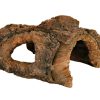 Naturlig hule til gnavere, perfekt til skjul og leg. Fremstillet i holdbart materiale med realistisk træudseende, ideel til hamstere, mus og andre små kæledyr. | gnavernes univers