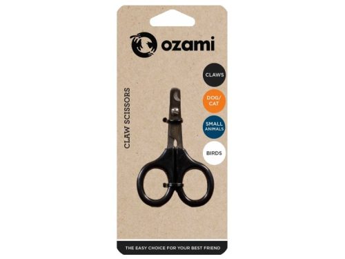 Klo- og neglesaks fra Ozami til smådyr, hunde og katte. Ideel til sikker klipning af kløer hos kæledyr som fugle og gnavere.
